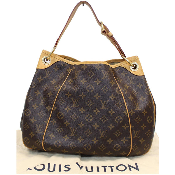 LOUIS VUITTON Galliera PM Monogram Canvas Shoulder Bag Brown