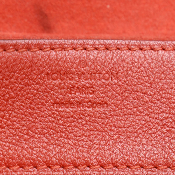 LOUIS VUITTON Pallas Chain Monogram Canvas Crossbody Bag Brown