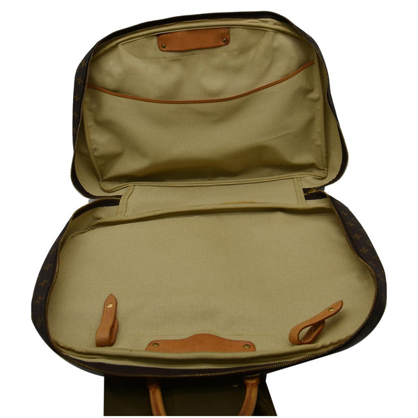 Louis Vuitton Alize 1 Poche Soft Monogram Canvas Bag inside look