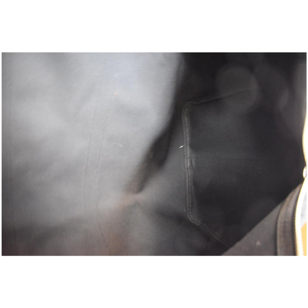 LOUIS VUITTON Keepall Bandouliere 55 Damier Graphite Travel Bag Black