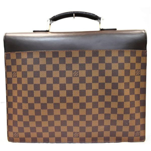 LOUIS VUITTON Altona Damier Ebene Brief Case Brown