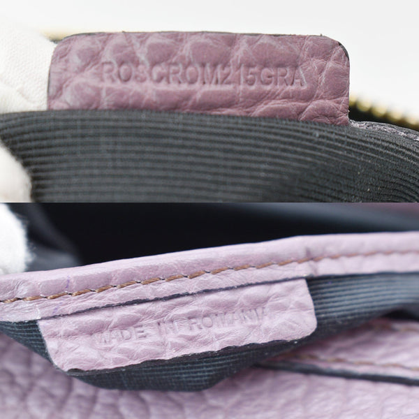 BURBERRY Gladstone Leather Satchel Bag Dusky Mauve