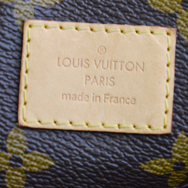 LOUIS VUITTON Sully PM Monogram Canvas Shoulder Bag Brown