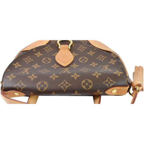 Louis Vuitton Saint Cloud NM Monogram Canvas Bag Brown - top front side