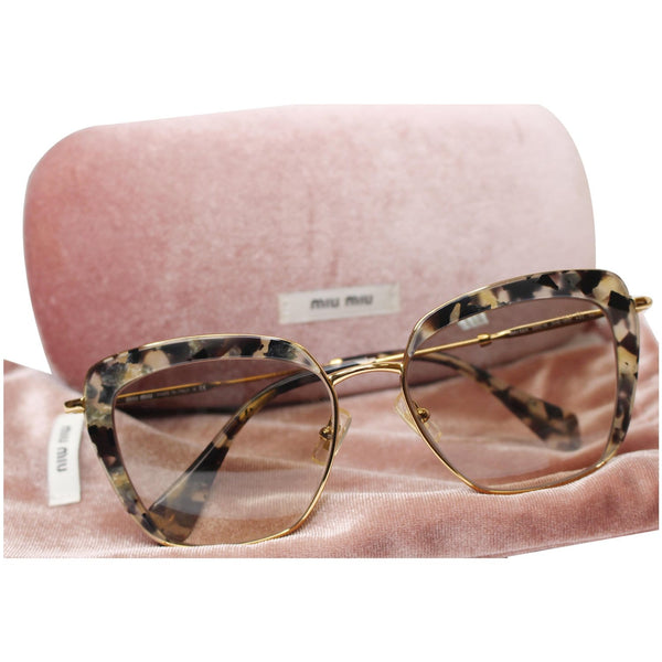 MIU MIU Cat Eye SMU 52Q Sunglasses Tortoise