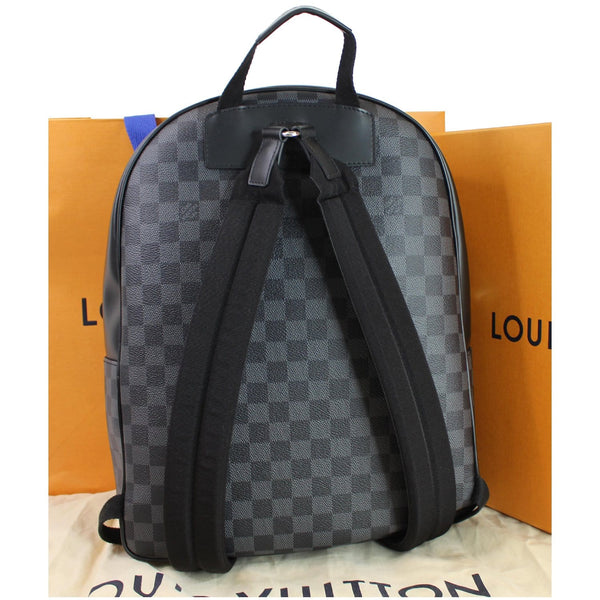 Louis Vuitton Josh Damier Graphite Checks Backpack Bag lower side view