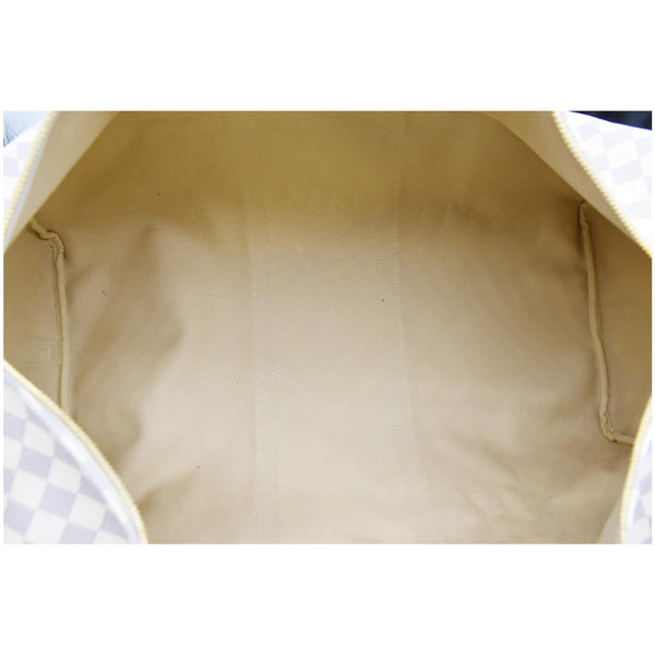 Louis Vuitton Keepall 55 Bandouliere Damier Azur Travel Bag