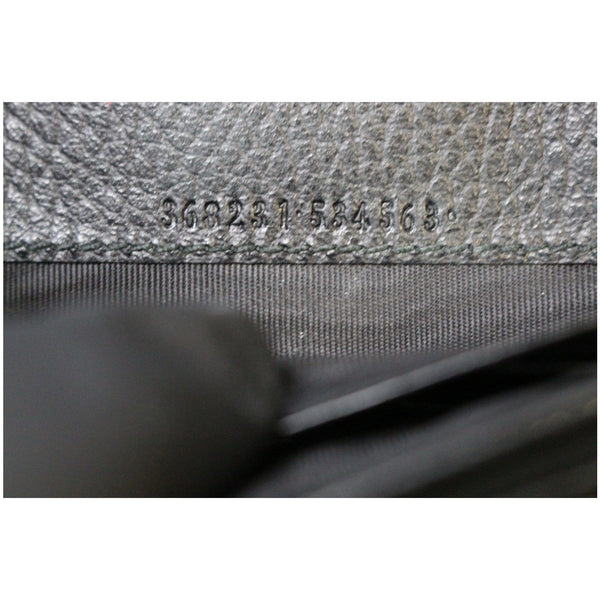 Gucci Textured Leather Swing Crossbody Clutch code