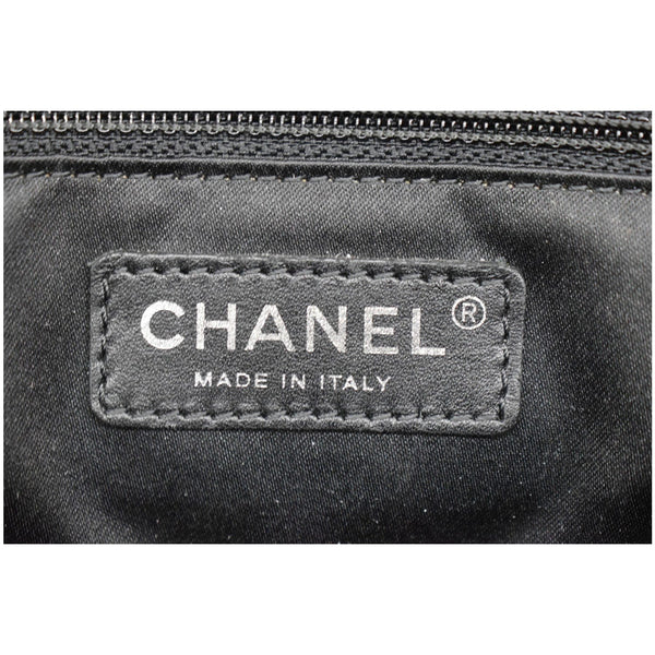 CHANEL Grand Shopping GST Caviar Leather Tote Bag Black