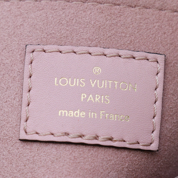 LOUIS VUITTON Locky BB Monogram Canvas Crossbody Bag Rose Poudre