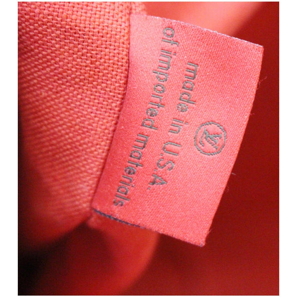 Logo Louis Vuitton Totally MM Damier Ebene Tote Bag