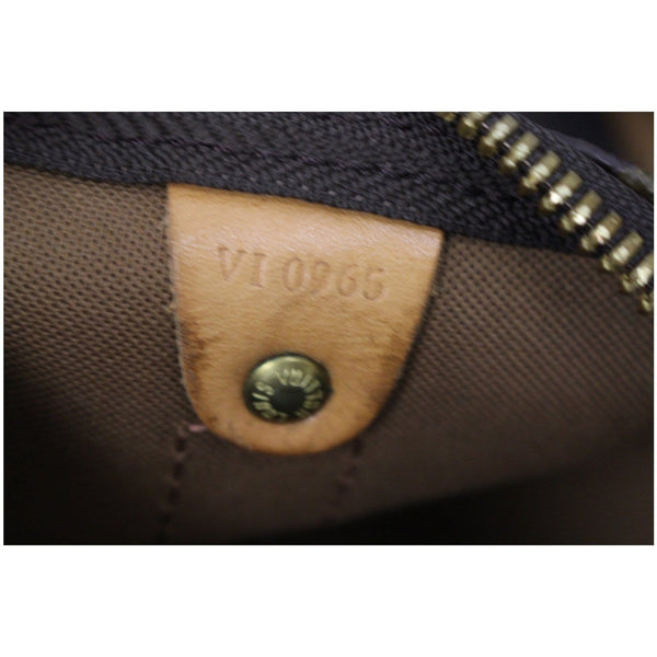 Louis Vuitton Keepall 60 Bandouliere Monogram Travel Bag - tag number