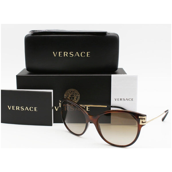 VERSACE VE4316B-51481357 Havana Sunglasses Brown Gradient Lens