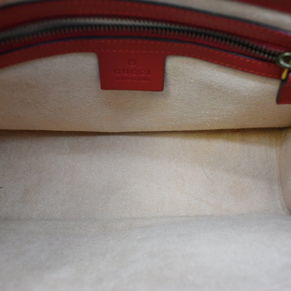 Gucci Queen Margaret Bee Blind For Love Leather Bag