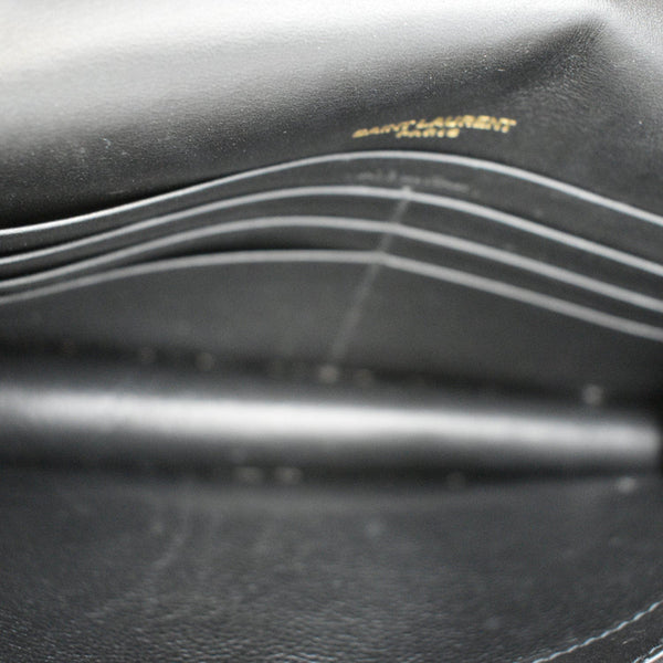 YVES SAINT LAURENT Kate Tassel Leather Crossbody Bag Black