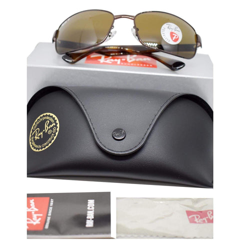 Ray-Ban RB3478 014/57 Sunglasses Crystal Brown Polarized Lens