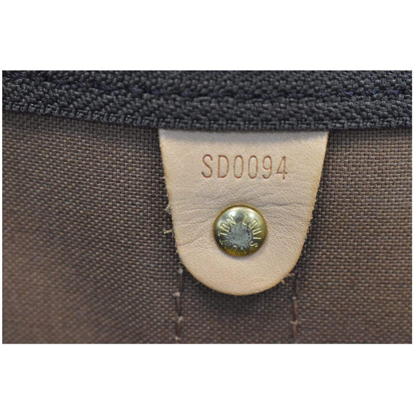 LOUIS VUITTON Keepall Bandouliere 55 Monogram Canvas Travel Bag Brown