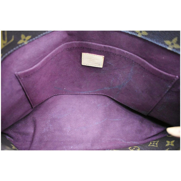 LOUIS VUITTON Montaigne GM Monogram Canvas Shoulder Bag Brown