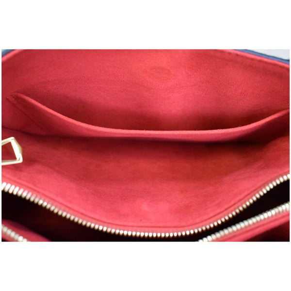 LOUIS VUITTON Soufflot BB Monogram Canvas Shoulder Crossbody Bag Cerise