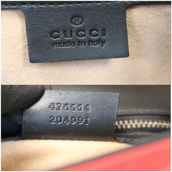 Gucci Queen Margaret Quilted Leather Bee Backpack gucci brand tags