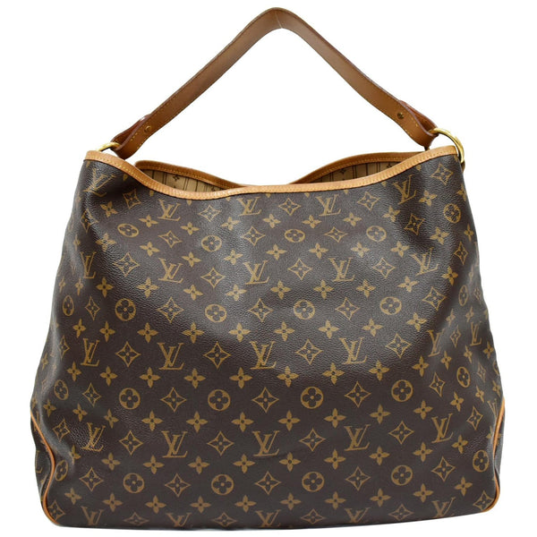 Louis Vuitton Delightful GM Monogram Canvas Shoulder Bag - backside view