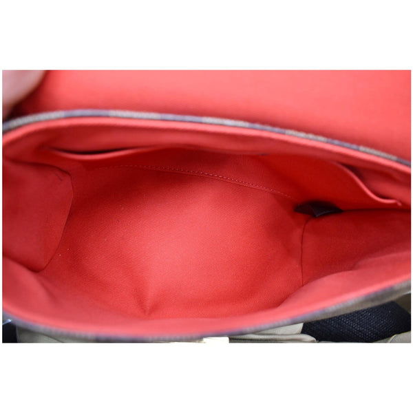 LOUIS VUITTON Croisette Damier Ebene Crossbody Bag Brown