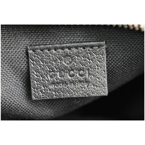 GUCCI GG Psychedelic Print Leather Messenger Bag Black 598103