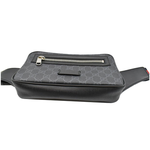 Gucci GG Supreme Belt Bumbag Black - Dallas Handbags