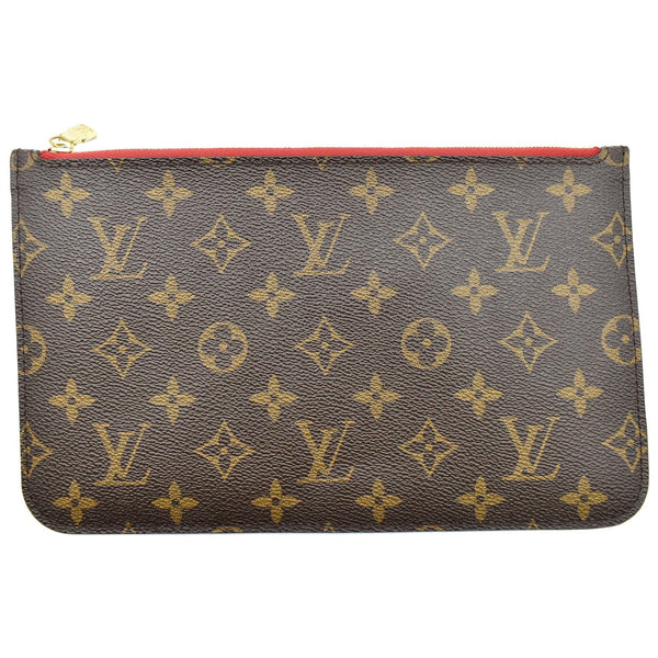 Louis Vuitton Neverfull MM Monogram Canvas Wristlet Pouch