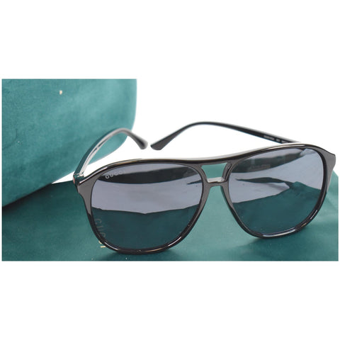 GUCCI Rectangular Sunglasses GG0016SA Black