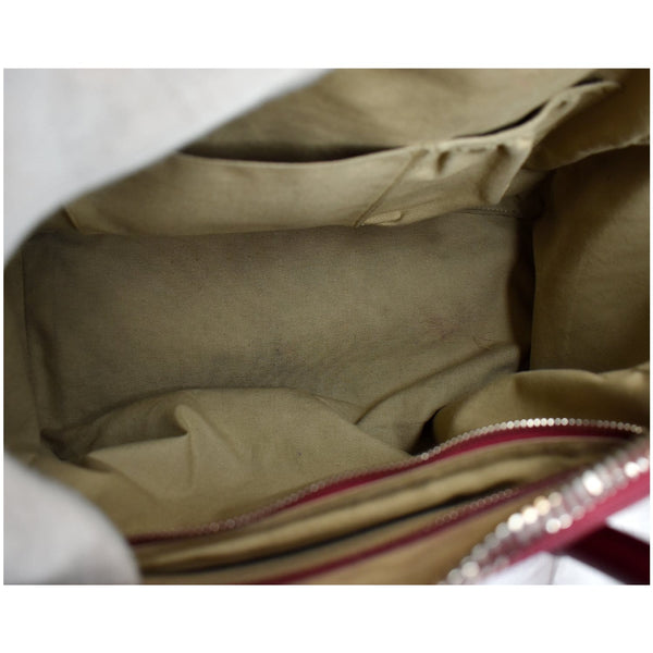 GIVENCHY Antigona Medium Goatskin Leather Shoulder Bag Red