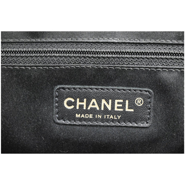 Chanel XL Grand Quilted Caviar Leather Shopping Tote Bag