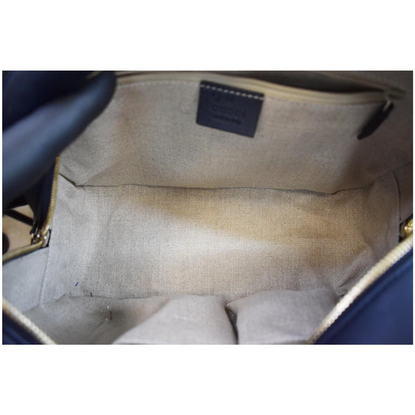 Gucci Microguccissima Small Leather Crossbody Bag interior look