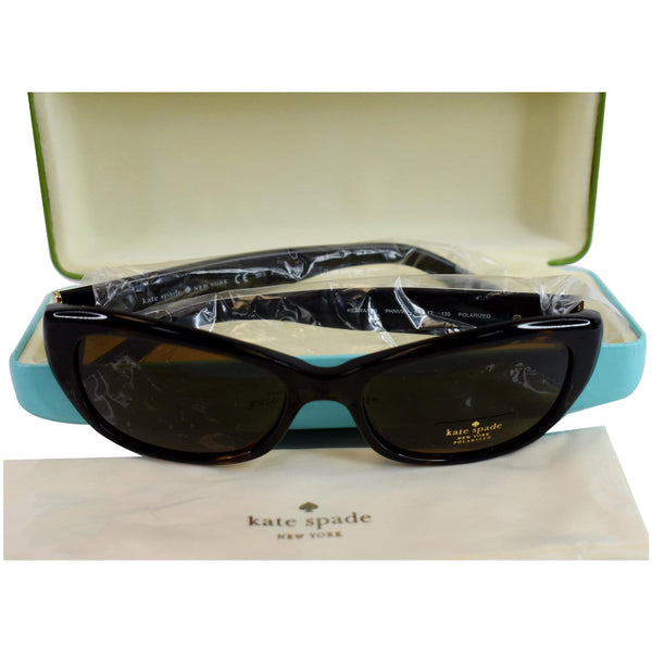 KATE SPADE KEARA/P/S PHN 51 Women Havana Sunglasses Brown Polarized Lens