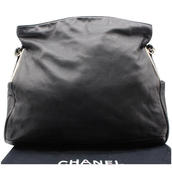 Chanel Large Ultimate Soft Leather Hobo Bag Black -DDH
