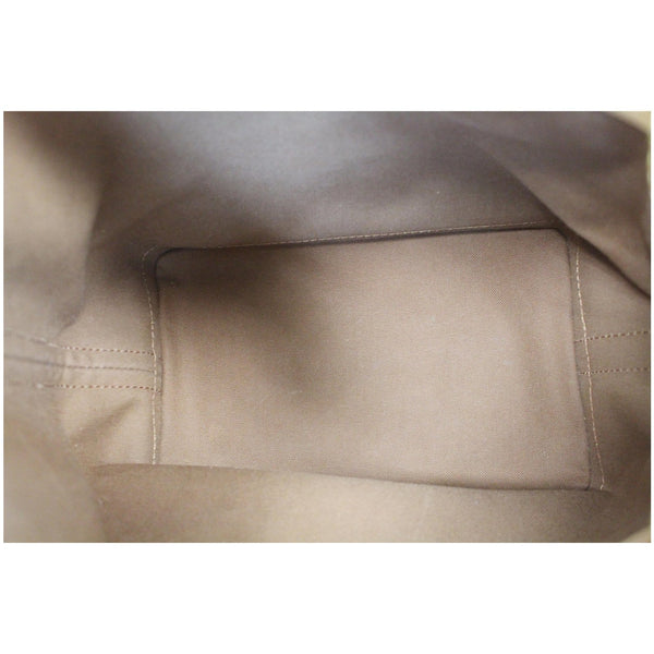 interior lv Petit Noe NM Monogram Canvas Shoulder Bag