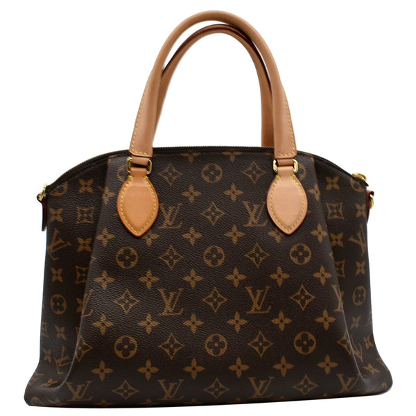 LOUIS VUITTON Rivoli MM Monogram Canvas 2WAY Shoulder Bag Brown