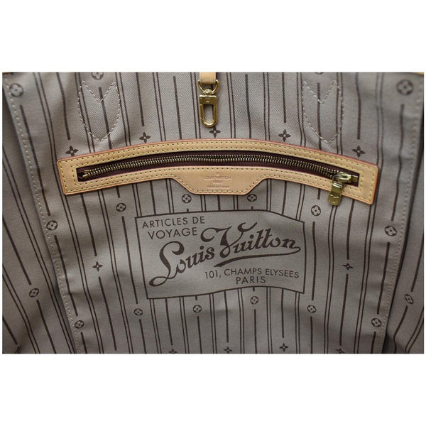 LOUIS VUITTON Neverfull GM Monogram Canvas Tote Bag Brown