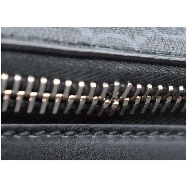 Gucci Supreme Monogram Large Four Wheel Suitcase Bag zip