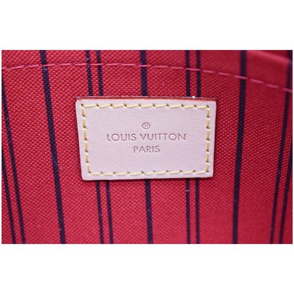 Louis Vuitton Neverfull MM Monogram Canvas Wristlet Pouch
