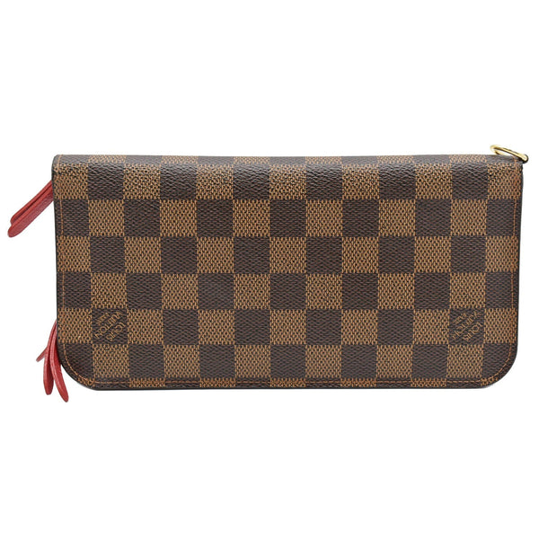 LOUIS VUITTON Insolite Damier Ebene Wallet Brown