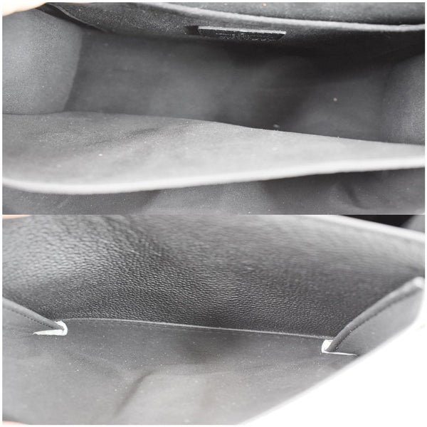 LOUIS VUITTON MyLockme BB Python Leather Crossbody Bag Black