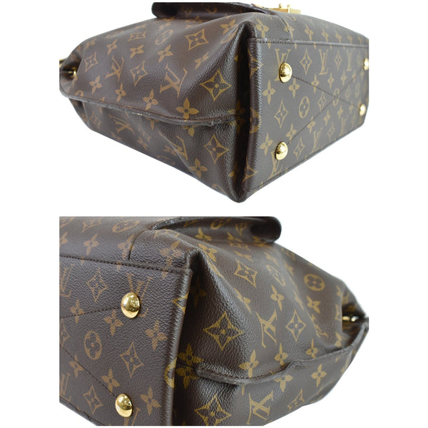 LOUIS VUITTON Metis Hobo Monogram Canvas Shoulder Bag Brown