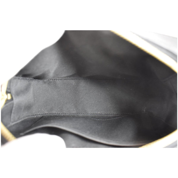 LOUIS VUITTON Saintonge Monogram Canvas Shoulder Bag Noir Black