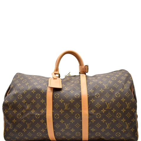 Louis Vuitton Keepall 55 Monogram Canvas Travel Bag - DDH