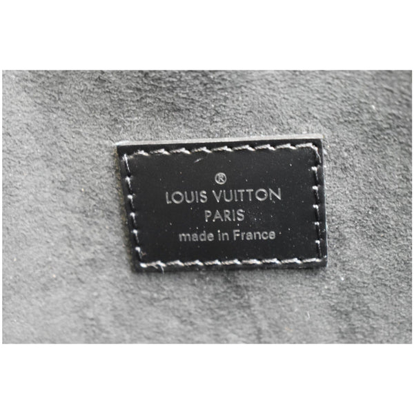 LOUIS VUITTON Cluny MM Epi Leather Shoulder Bag Black