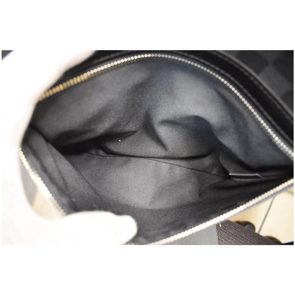 LOUIS VUITTON Thomas Damier Graphite Canvas Crossbody Messenger Bag Black