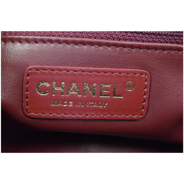CHANEL Large Quilted Classic Flap Lambskin Leather Shoulder Bag Red