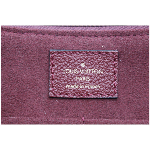 LOUIS VUITTON Surene MM Monogram Canvas Shoulder Bag Bordeaux