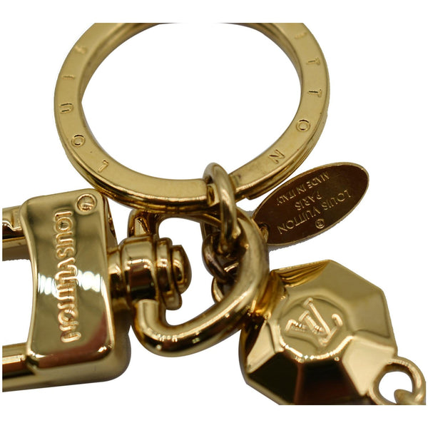 LOUIS VUITTON Facettes Bag Charm Gold